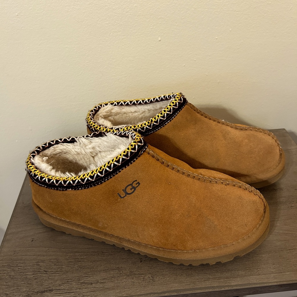 Ugg Tasman Women Slippers Suede Chestnut Brown